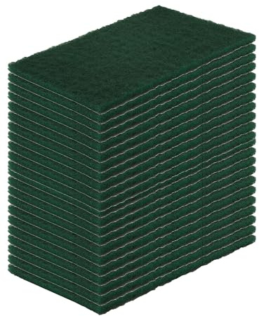 Mirka Mirlon Scotchbrite Clean & Finishing Hand Pads Green Fine P320 Fine Grit [150mm x 230mm] 150x230mm Pads Box of 20 Scotch Brite Automotive Sanding Pads