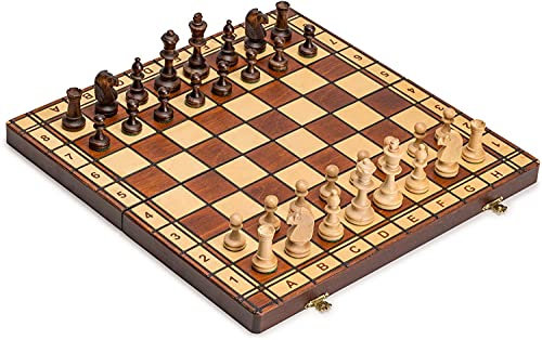 Schach Schachspiel Jowisz 42 x 42 cm Holz
