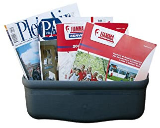 Fiamma 03284-01 Tasca, XL, 38cm x 16cm x 10cm, Grigio