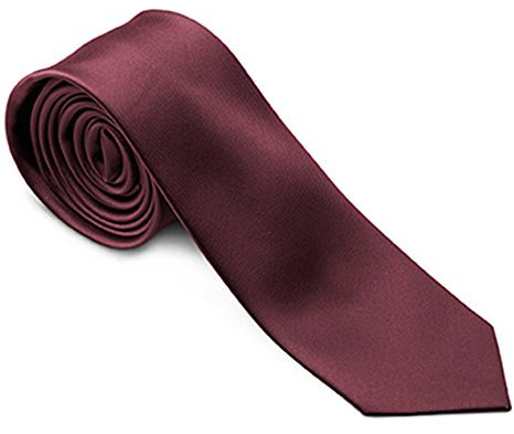 GREIFF Corporate Wear Herren Krawatte Slimline Bordeaux Modell 6918