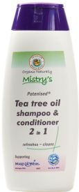 The House of Mistry Organic Potenised Tea Tree 2 In 1 Shampoo and Conditioner