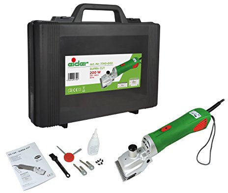 Schermaschine für Pferde Koll Living KL740 - hochwertig konzipiert - Nur 1,20 KG schwer - Extra leise und laufruhig - inkl. Schermesser Made in Germany