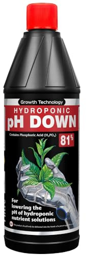 Solution de pH Down 81% - 1 Litre - Growth Technology
