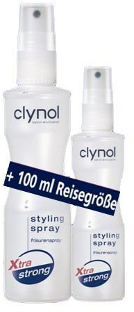 Clynol Styling Spray XTRA strong - Frisurenspray extra strong (200 ml + 100 ml)