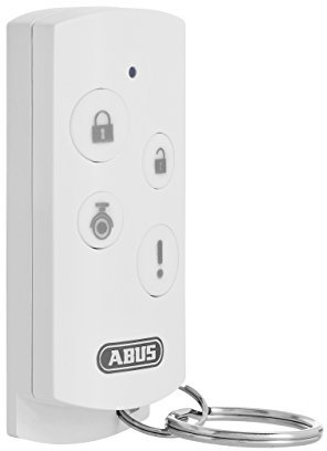 ABUS Funk-Fernbedienung Smartvest zur Bedienung der Funk-Alarmanlage | Notfall-Knopf | Reichweite ca. 30m | weiß | 77443