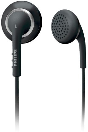 Philips SHE2641BN/27 - Cuffie intrauricolari con filo, 12-22000 Hz, 1 m, colore: Nero