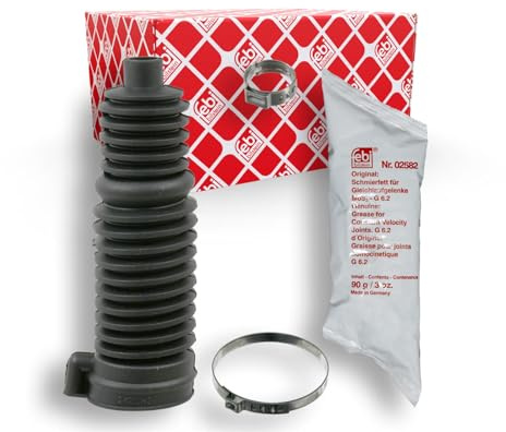 febi bilstein 12807 Lenkmanschettensatz, 1 Stück | Kompatibel mit: FORD COUGAR, MAVERICK, MONDEO I, MONDEO I Stufenheck, MONDEO I Turnier, MONDEO II, MONDEO II Stufenheck