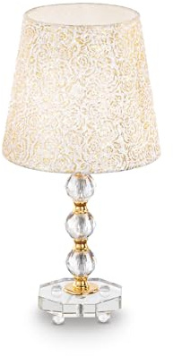 Ideal Lux Queen TL1 Medium E27 Gold Tischleuchte