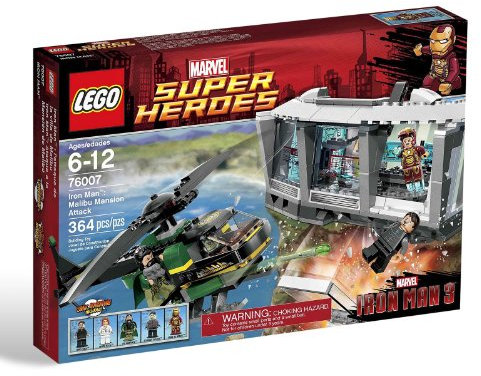 LEGO Iron Man Malibu Mansion Attack Super Heroes