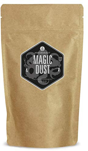 Ankerkraut Magic Dust, BBQ-Rub, Marinade für Fleisch, Gewürzmischung zum Grillen, 250g im aromadichten Beutel zum Nachfüllen