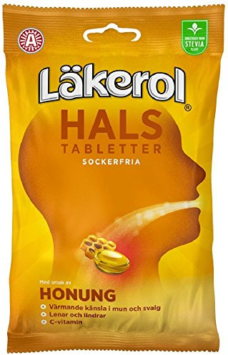 Läkerol Halstabletten Honig, 65g, !!! Neue Sorte !!!
