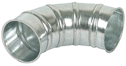 Bogen 90° D=120 mm - Zubehör für die Absauganlage
