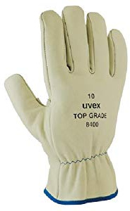 Uvex Profas helläder skyddshandske Top Grade 8400 11 natur