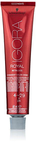 Schwarzkopf IGORA Royal Premium-Haarfarbe 4-29 mittelbraun asch violett, 1er Pack (1 x 60 g)