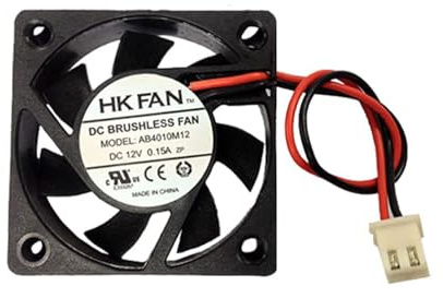 40 mm x 40 mm x 10 mm 4010 12 V DC bürstenloser Kugellager Kühlventilator Lüfter, 2-pin