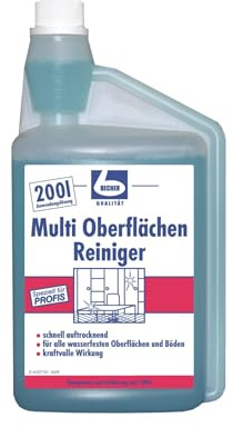 4x Dr. Becher Multi Oberflächen Reiniger - 1 Liter - B00KA7GP7U | Flasche (1 l)