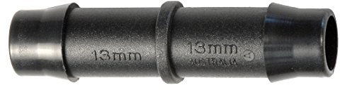 13mm Straight Connector for irrigation/Hydroponics Pipe/Tube Antelco, Pack of 5