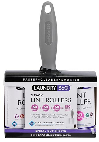 Wooloite Multi-Purpose Lint Rollers - 180 Sheets