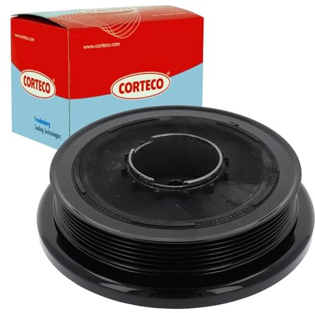 Corteco 80001827 Riemenscheibe, Kurbelwelle | 80001827 passend für 1 2 3 4 5 X1 X5 | 80001827