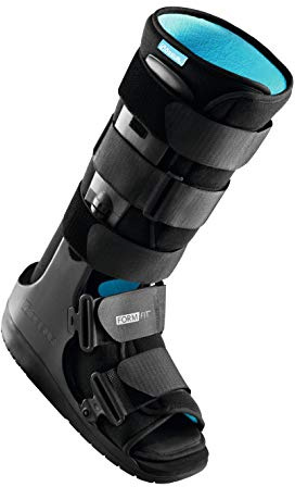 Ossur Formfit Walker Boot (Non-Air) Pneumatic Technology - Medical Grade Walker Boot for Broken Foot, Sprained Ankle, Strains & Stable Fractures, Breathable - (High Top/Small)