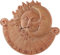 Meridiana Eclissi Cm. 46 in Terracotta