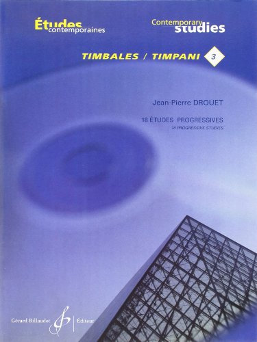 18 Etudes Progressives pour Timbales