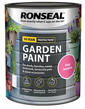 RONSEAL GARDEN PAINT PINK JASMINE 750ML [37407]