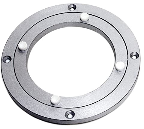 Lazy Susan Rotating Aluminium Metal Round Circular Turntable Bearing 14cm 5.5 inch 140mm Heavy Duty