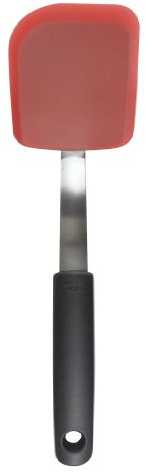 OXO Good Grips Silicone Cookie Spatula, Red