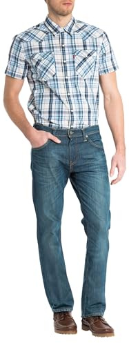 Levi's 527 Slim Boot Cut, Jeans Uomo, Explorer, 33W / 30L