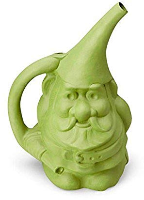 Novelty Fantaisie 30901 Gnute Le Nain de Jardin Arrosoir, Vert Mousse