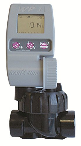 Rain Bird - mod WP1-KIT – Kit programmatore di irrigazione a batterie, con elettrovalvola, da 2,5 cm, 9 V, colore Nero/Grigio Chiaro