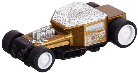 Hot Wheels Mattel - Coche para Juego Digital en iPad, Apptivity iCar Bone Shaker, 3 Zonas de Juego Diferentes (X3152)