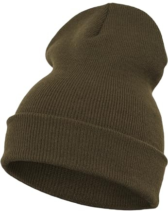 Flexfit Mütze Heavyweight Long Beanie, Olive, one Size