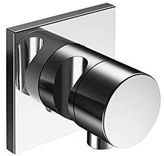 Keuco 59557010202 2-Wege Ab- u.Umstellventil IXMO 59557 Fertigset,Schlauch/Brause,eckig,verchr, silber