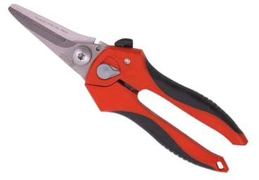 Cisaille universelle droite bi-matière MOB 210 mm – Outil polyvalent pour métal, plastique et matériaux divers, prise en main confortable