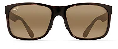 MAUI JIM Unisex Sunglasses, hcl red Sands blk Gry Tor, M