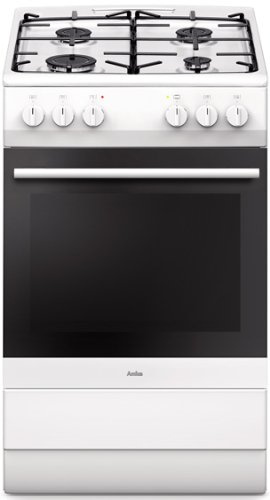 Amica SHM51071W Freestanding Gas Stove A White – Ovens and Cookers (Stove, White, Rotary, Gas Stove, Small, Medium)