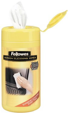Fellowes Inc. FELLOWES Display-Reinigungstücher Sicher entfernen Staub Schmutz und Fingerabdrücken von G
