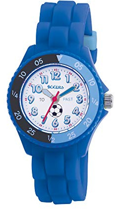 Tikkers Reloj Analógico de Cuarzo para Niño con Correa de Caucho – TK0002