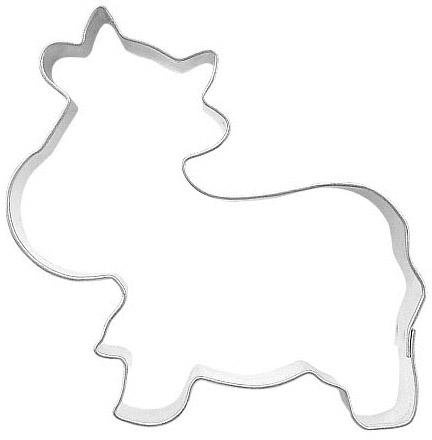 Ausstechform Kuh, gross, 6,5cm