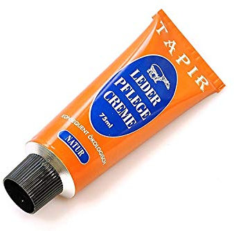 Tapir Lederpflegecreme natur, Inhalt: 75 ml, Transparent (transparent), Einheitsgröße