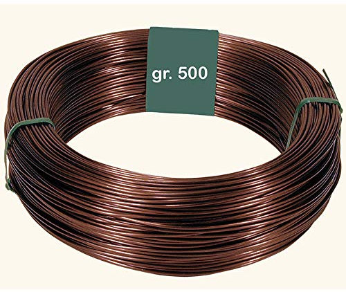 Pagineverdibonsai Filo per Bonsai in Alluminio ramato 5 mm - 500 gr