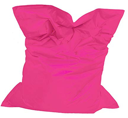 Lazy Place XXL Beanbag for Outdoor and Indoor Use Washable Waterproof with Inner Bag (Magenta)