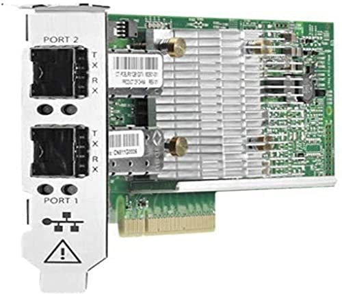 HPE 530SFP+ - Adaptateur réseau - PCIe 3.0 x8 profil bas - 10Gb Ethernet x 2 - pour Apollo 4200 Gen9, ProLiant DL180 Gen10, DL325 Gen10, DL360 Gen10, DL380 Gen10, DL388 Gen10