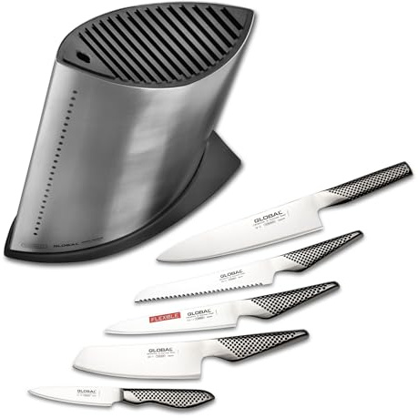 Global Set GKB-52/ST Messerblockset 6-teilig