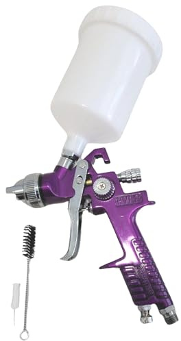 Central Pneumatic 47016 Pistola a spruzzo ad alto volume a bassa pressione con alimentazione a gravità, 20 once