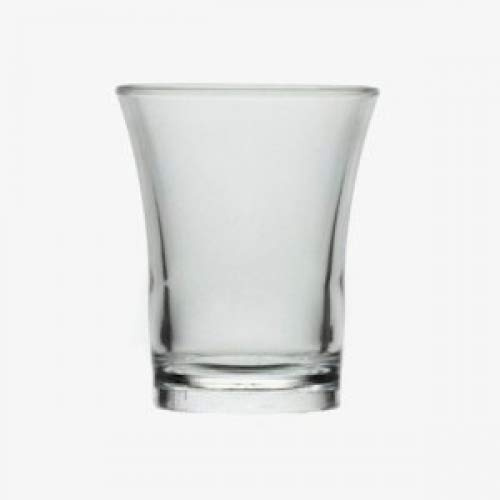 Pack x 10 Reusable Plastic Shot Glasses 25ml - Polystyrene CE Stamped to Rim