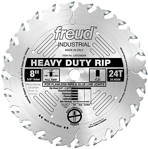 Freud LM72M008: 20,3 cm x 24T Heavy Duty Rip Blade