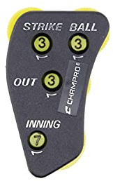 CHAMPRO A042P Domarindikator med 4 optiska gula visare (svart)